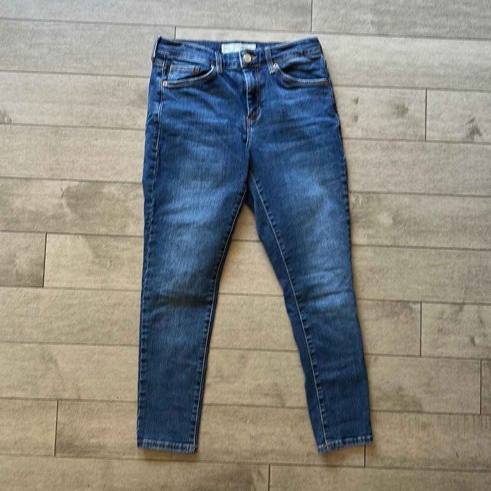 Topshop skinny moto jeans